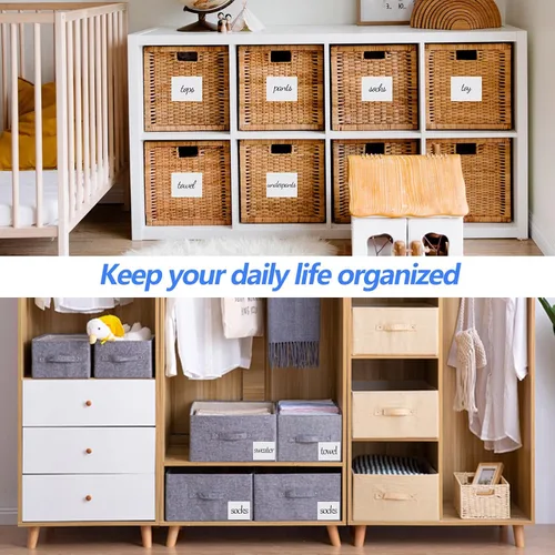 Miniatura 5 de 100 bolsillos autoadhesivos para exhibición, fundas de papel de 8.5 x 11 pulgadas, protectores de pared y comunicaciones de puerta, protector