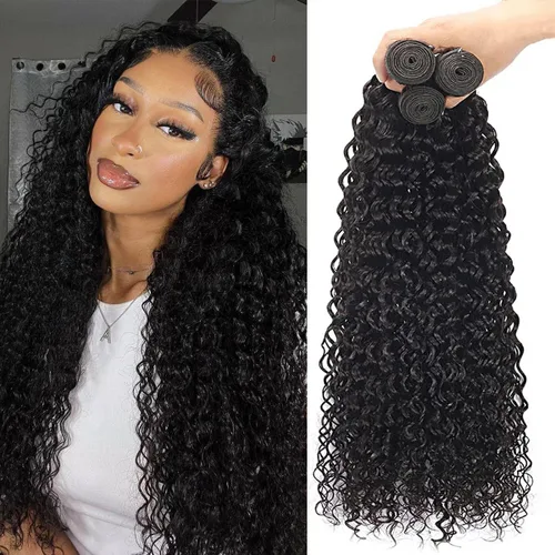 Miniatura 11 de Beautymoon Paquetes de cabello liso negro jet 4 manojos, cabello humano brasileño 14 16 18 20 pulgadas, 100% cabello virgen sin procesar liso, 4