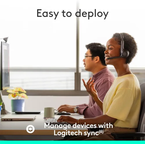 Miniatura 8 de Logitech Zone 305 - Auriculares inalámbricos Bluetooth con micrófono, Bluetooth nativo, para equipos de Microsoft, compatibles con Windows, Mac