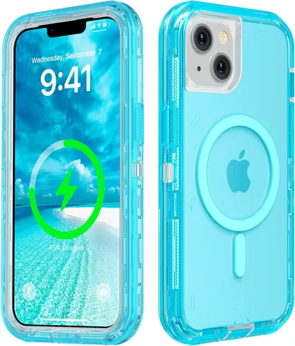 Miniatura 72 de Follaroma para iPhone 17 Pro Max, Funda Compatible con MagSafe, Funda Magnética Transparente de Doble Capa, Funda Resistente Anti-Caída y a Prueba