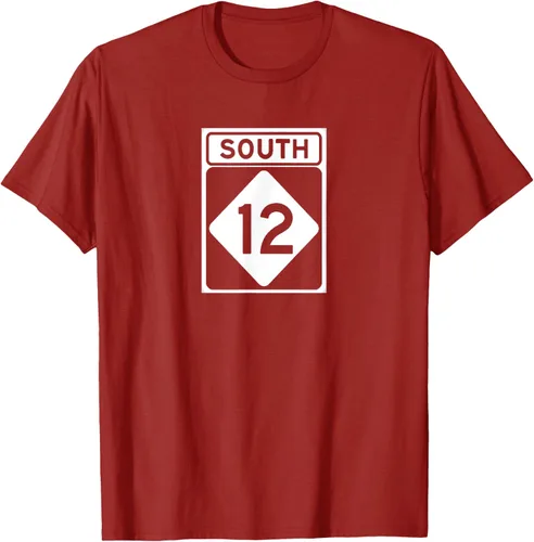 Miniatura 43 de Highway 12 South NC Outer Banks North Carolina Hwy - Camiseta, Negro, S