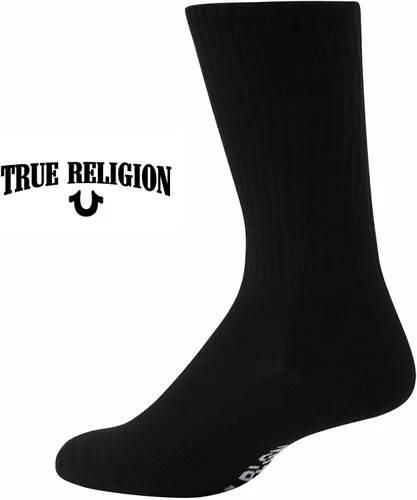 Miniatura 2 de True Religion Calcetines para hombre, 8 pares de calcetines deportivos para hombre, calcetines deportivos de primera calidad, talla de zapato 8-12