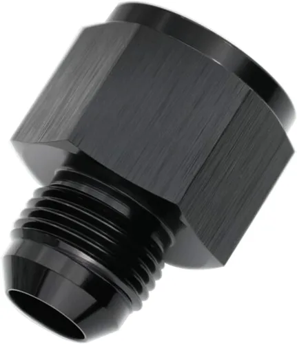 Miniatura 12 de 1/8 NPT hembra a -3 AN AN3 macho Flare Thread Expander adaptador Expander Accesorios de manguera Aluminio Negro