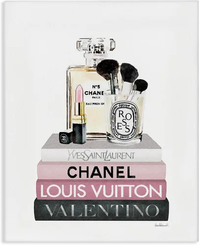 Miniatura 10 de Stupell Industries Glam - Lienzo decorativo para pared, diseño de botella de perfume dorado y rosa, fabricado con orgullo en Estados Unidos
