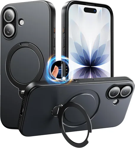 Miniatura 7 de Funda magnética diseñada para iPhone 11 Pro Max, [probada en caídas de grado militar] [compatible con MagSafe] Funda protectora delgada translúcida