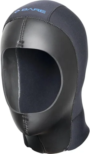 Miniatura 3 de BARE Capucha seca Elastek de 0.354 in Úsalo con traje seco Fabricado con material de neopreno ELASTEK elástico completo Ideal para buceo