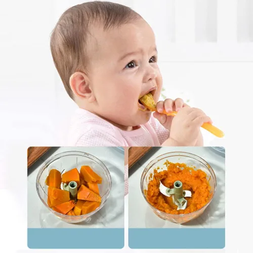 SVP 180ML Frutas Vegetales Ajo Cebollas Especias Picador Mezcla Procesador de Alimentos, Mano Completa Picadora Blinder Para Bebé Fabricante de