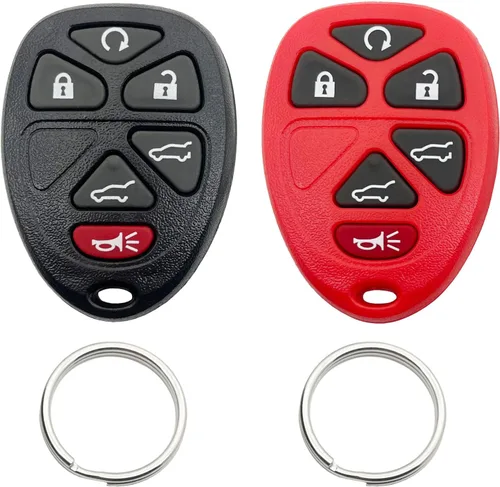 Miniatura 8 de Carcasa de repuesto para llavero de automóvil sin llave, para Chevy Tahoe, Suburban, Cadillac, Escalade, GMC Yukon 2007-2014, funda de almohadilla