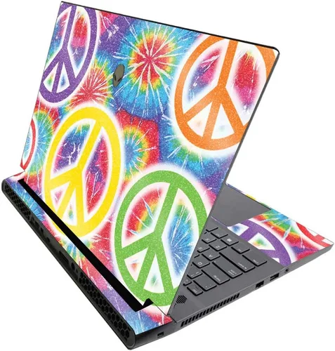 Miniatura 328 de MightySkins - Skin brillante con purpurina para Alienware M17 R3 (2020) y M17 R4 (2021) - Diversión de los años 90 Acabado duradero con purpurina
