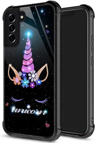 Miniatura 28 de ZHEGAILIAN Funda para Samsung Galaxy S22, protección de grado militar, esquinas a prueba de golpes, funda antiarañazos para Samsung Galaxy S22 - 4