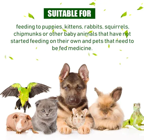 Miniatura 4 de Patelai 4 unidades de píldoras para gatos, émbolo para mascotas, pistola de píldoras para perros, dispensador de medicamentos para mascotas, jeringa