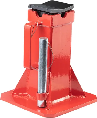 Miniatura 9 de 12 toneladas (26,400 lbs) soportes de gato de pinza profesional resistente para autos con bloqueo, altura ajustable hasta 18" para apoyar camiones