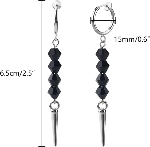 Miniatura 2 de Aretes Demogorgon Mundo del Revés Monstruo Bombilla del Alfabeto Aretes Colgantes Joyería Regalo para Hombres Mujeres Niñas