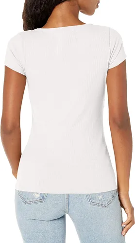 Miniatura 2 de GUESS Karlee Jewel Henley de manga corta para mujer