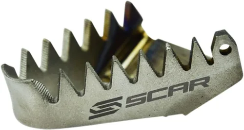 Miniatura 5 de SCAR Punta de Pedal de Freno de Titanio Compatible con BETA 65 125 200 250 300 350 390 430 480 SHERCO 12-26 KTM SX SXF EXC EXCF XC XCF XCW XCFW SMR