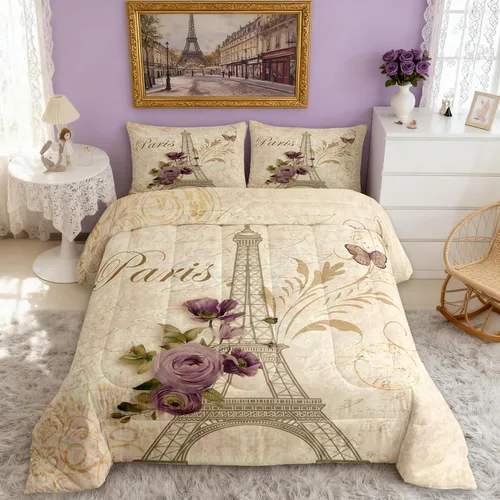 Miniatura 38 de Homewish Lindo juego de edredón de perros, juego de ropa de cama verde para niños, niñas y mujeres, edredón de verano para adultos, juego de edredón