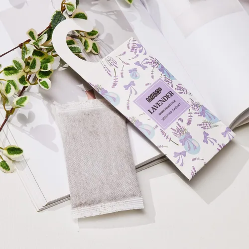 Miniatura 7 de MYARO Paquete de 12 ambientadores colgantes de lavanda para armario, desodorante de cajones de larga duración, con olor a popurrí, bolsita perfumada