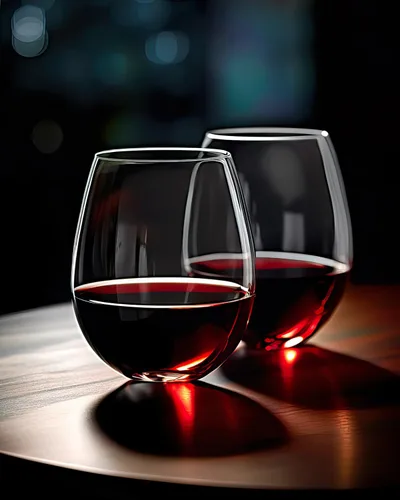 Miniatura 3 de LUXU Vasos sin tallo (juego de 2) de 20 onzas, copas de vino transparentes, vasos de whisky de cristal, copas de agua grandes, cristalería