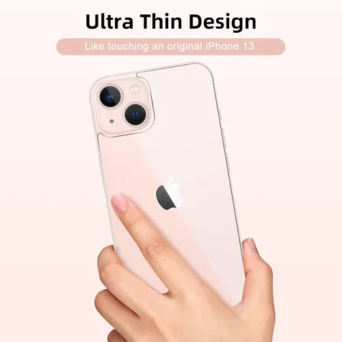 Miniatura 4 de [Paquete de 2] Protector de pantalla trasera para iPhone 13 para iPhone 13, protector de pantalla de vidrio templado antiarañazos y burbujas