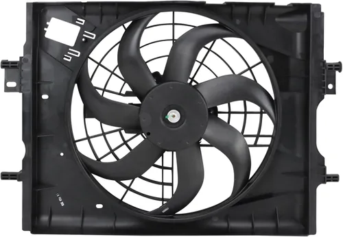 Miniatura 31 de TRQ Conjunto de ventilador de refrigeración dual del radiador compatible con Toyota Highlander 2008-2013 TO3115155