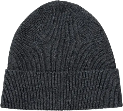 Miniatura 2 de Lallier Gorro de lana merino 100% con forro polar para hombres y mujeres, gorro de invierno cálido de punto acanalado de lana pura con caja de regalo