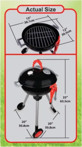 Miniatura 3 de Redbox Red Box - Juego de parrilla para barbacoa con luz y sonido