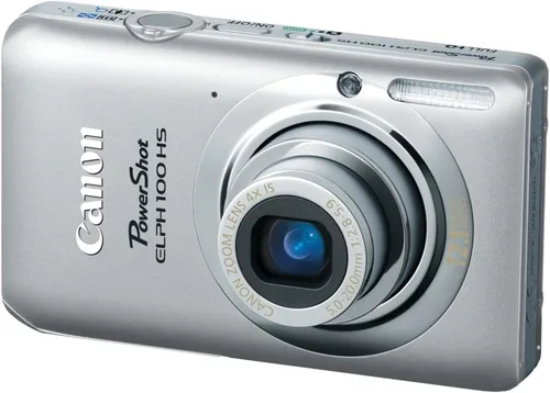 Miniatura 7 de Canon PowerShot ELPH 100 HS - Cámara digital de 12.1 MP CMOS con zoom óptico 4X (rosa)