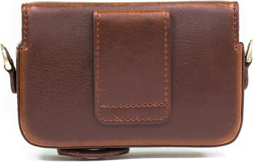 Miniatura 3 de MegaGear MG1144 - Funda de piel para cámara con correa compatible con Sony Cyber-shot DSC-HX95, DSC-HX99, DSC-HX80, DSC-HX90V, DSC-WX500, color Dark
