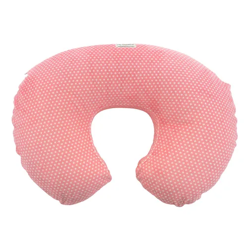 Miniatura 3 de My Blankee Swiss Dot Minky Dot - Funda de almohada de lactancia, color rubor, 18 x 16 x 5.5 pulgadas