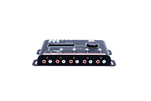 Miniatura 3 de Soundfy Procesador y ecualizador de señal digital SSP 2.4 - EQ gráfico de 15 bandas, 12 preajustes, crossover incorporado para mejorar el audio