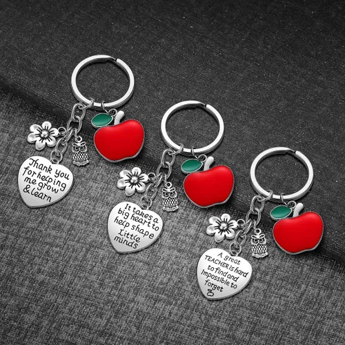 Miniatura 5 de Regalos de agradecimiento a profesores para mujeres, regalo de Navidad para profesores, regalo de San Valentín, llavero de agradecimiento