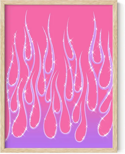 Miniatura 56 de HAUS AND HUES Póster de hongos trippy – Indie for Room Aesthetic Trippy Hippie Y2K, arte de hongos, imágenes indie, decoración de pared