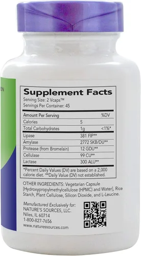 Miniatura 2 de Nature's Sources AbsorbAid - Soporte digestivo - 90 Vcaps