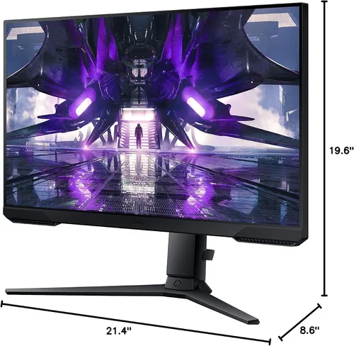 Miniatura 2 de SAMSUNG Odyssey G3 FHD - Monitor para juegos, 144 Hz, HDMI, monitor vertical, AMD FreeSync Premium, G30A (LS24AG302NNXZA), 24 pulgadas