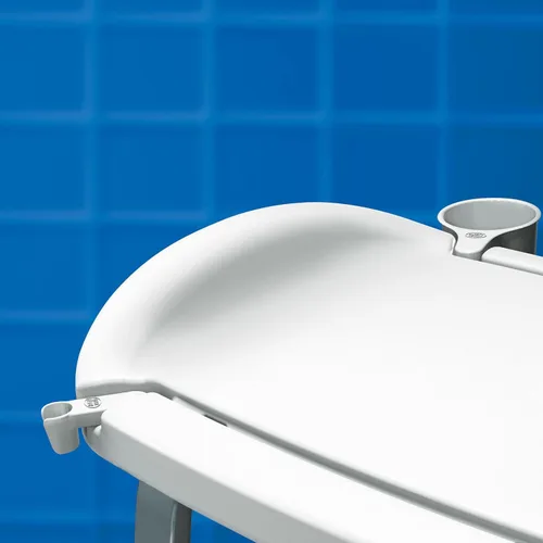 Miniatura 7 de Banco de transferencia de bañera de seguridad para el hogar Moen, silla de ducha para ancianos y discapacitados con altura ajustable, accesorios
