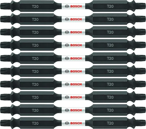 Miniatura 8 de Bosch ITDET25601 Broca Impact Tough, 1 pieza, 6 pulgadas, torque 25, de doble punta para destornillador eléctrico (Paquete de 2)