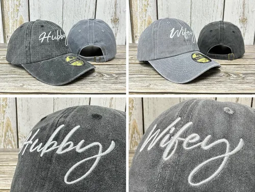 Miniatura 4 de Enodtter Sombreros de señor y señora, sombreros de capitán y primer oficial, sombreros de esposo y esposa, sombreros de novio de novia