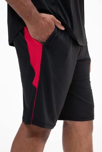 Miniatura 4 de DEVOPS Paquete de 2 pantalones cortos de gimnasio de entrenamiento de ajuste holgado de 10 pulgadas con bolsillos para hombre