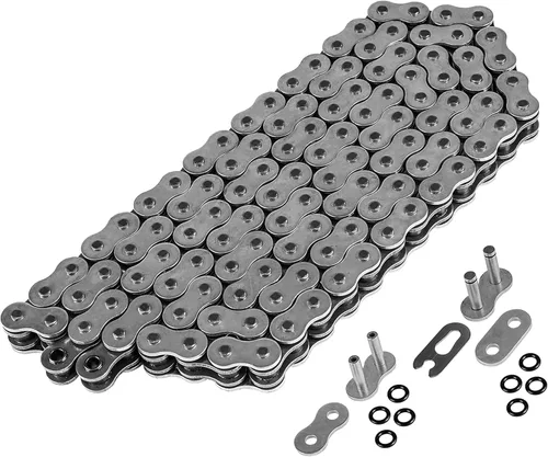 Miniatura 6 de Caltric Cadena de transmisión de acero con junta tórica compatible con Yamaha Raptor 660 Yfm660R Yfm-660R 2001-2005