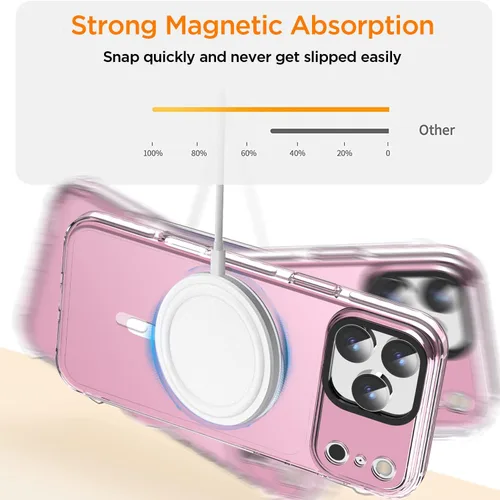 Miniatura 49 de AICase Funda protectora para iPhone 16 compatible con iPhone 16, delgada, ligera, transparente [no amarillenta] Diseño vibrante