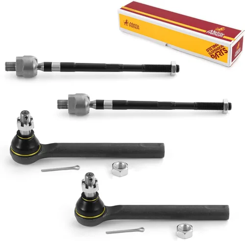 Miniatura 190 de Metrix Premium Chassis Parts - Juego de 4 barras de acoplamiento interior y exterior para Audi A3 15-16, Seat Leon 06-20 (México), 09-17 Volkswagen