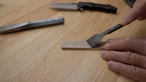 Miniatura 4 de Tecnología de Mecanizado de Diamante (DMT) 4" Piedra de Afilar de Diamante Banco, Afilador de Grano Extra-Extra Fino (W4EE)