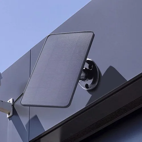 Miniatura 9 de Diydeg Panel solar de 4W 5V para cámara al aire libre, para cámara con interfaz micro USB, para cámara de reflector, energía solar para el sistema