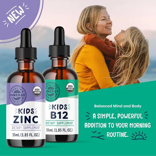 Miniatura 2 de Vimergy Zinc para niños (1.9 fl oz) y niños B12 (1.9 fl oz) - Kits