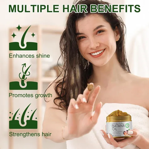 Miniatura 2 de Aceite de batana para el crecimiento del cabello, aceite orgánico 100% puro y crudo de Honduras, estimula el crecimiento, previene la pérdida