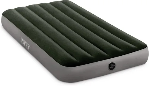 Miniatura 13 de Intex Colchón de aire 64109E Dura-Beam Standard Prestige: Fiber-Tech - Tamaño Queen - Altura de la cama de 10 pulgadas - Capacidad de peso de 600