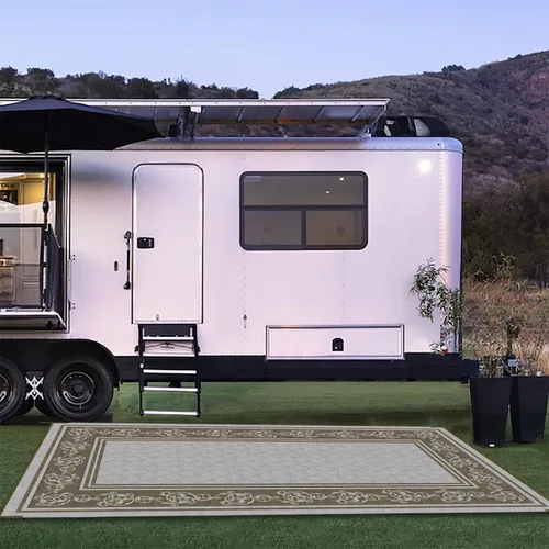 Miniatura 14 de EEZ RV Products - Esteras reversibles resistentes para exteriores de 9'x12' para RVing/Boondocking