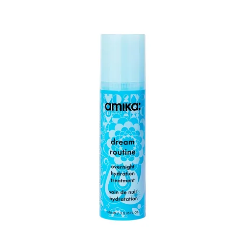 Amika Dream Routine mascarilla capilar hidratante nocturna | tratamiento sin enjuague para el cabello seco, ultrahidratante, con ácido hialurónico