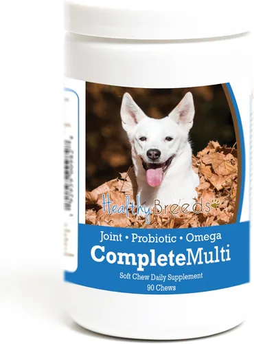 Miniatura 154 de Healthy Breeds Pug todo en uno multivitamínico suave masticable 60
