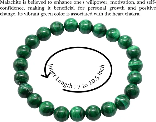 Miniatura 665 de Amazing Gemstone Crystal Bracelet for Women Men's Gifts - Protection Healing Crystal Bracelet - 8mm Gemstone Beaded Stretchable Bracelet Pulseras
